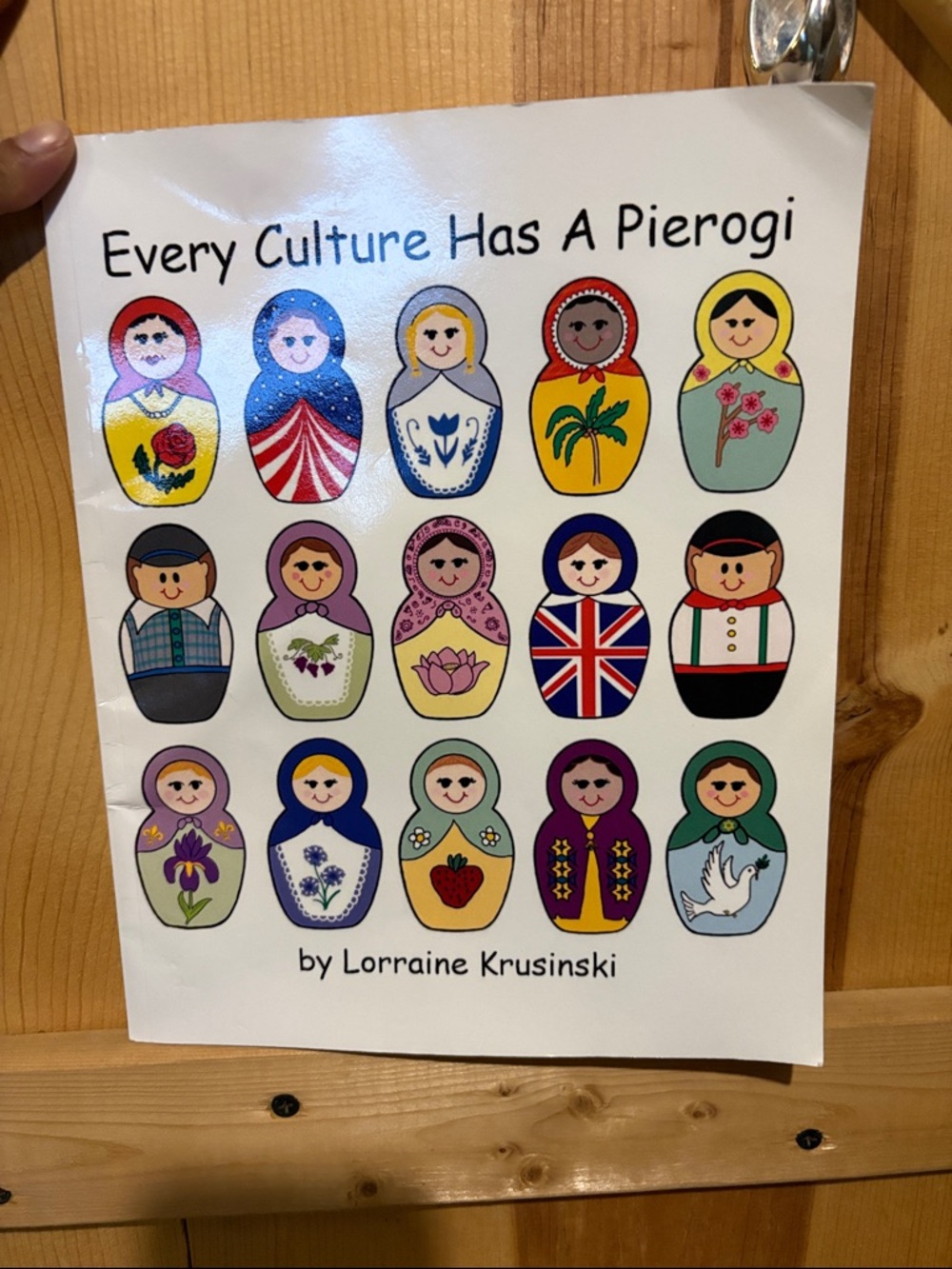 Every Culture Has A Pierogi Book - Colorful Matryoshka Design